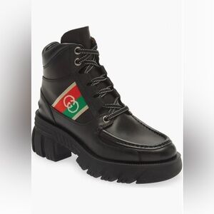 Gucci Romance Logo Bootie (Women)